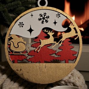 Baum Anhänger 3farbig